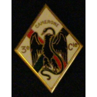 4° REI : 4° RÉGIMENT ÉTRANGER D'INFANTERIE 3°CIE CAMERONE ÉMAIL SANS RÉCIT (R75)