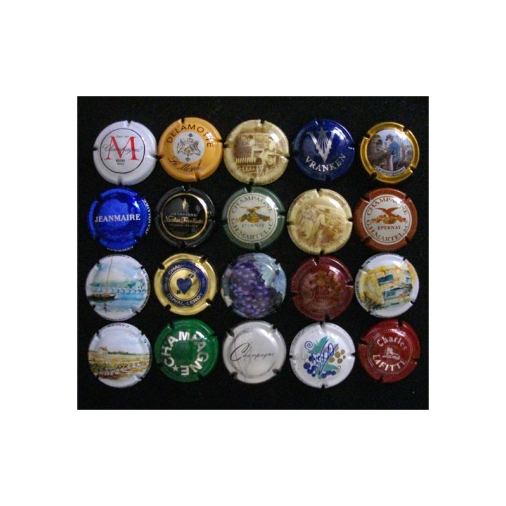LOT DE 20 MUSELETS N°2
