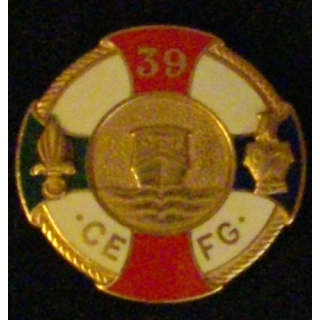 39° CEFG : 39° COMPAGNIE D'ENGINS FLUVIAUX DU GÉNIE (DMLV R 90)
