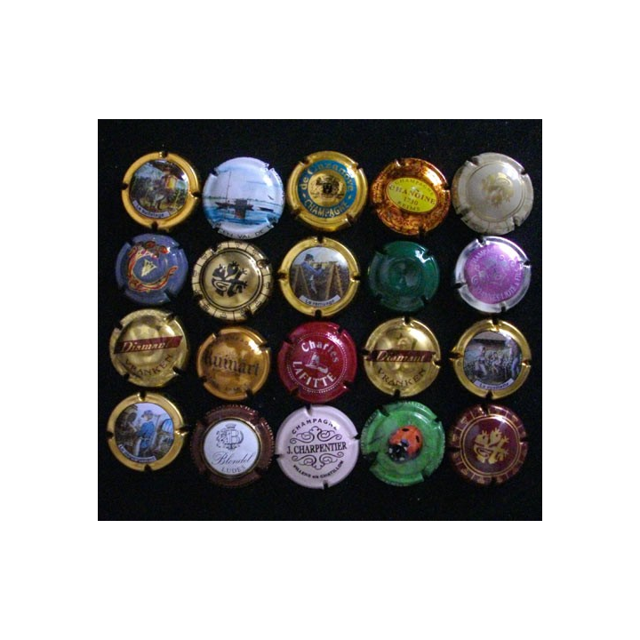 LOT DE 20 MUSELETS N°7