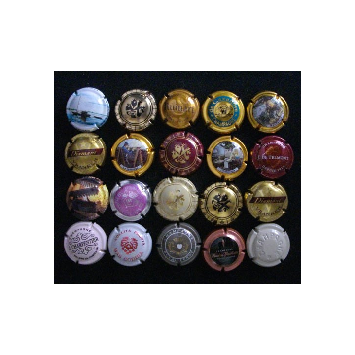 LOT DE 20 MUSELETS N°8