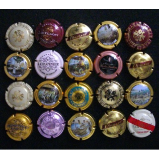 LOT DE 20 MUSELETS N°9