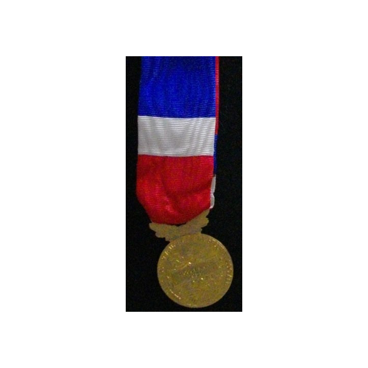 FRANCE : MÉDAILLE DU TRAVAIL ET SÉCURITÉ SOCIALE "OR" 1959