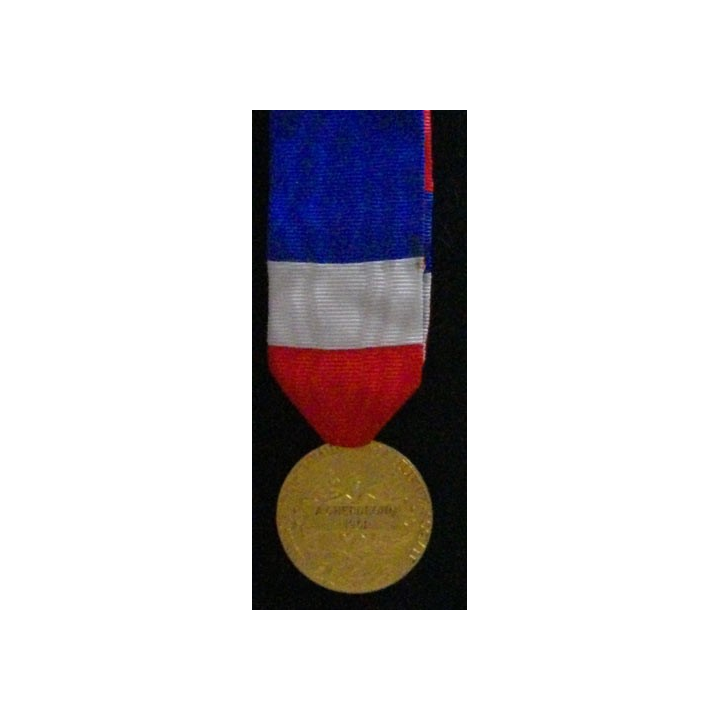 FRANCE : MÉDAILLE DU TRAVAIL ET SÉCURITÉ SOCIALE "VERMEIL" 1951