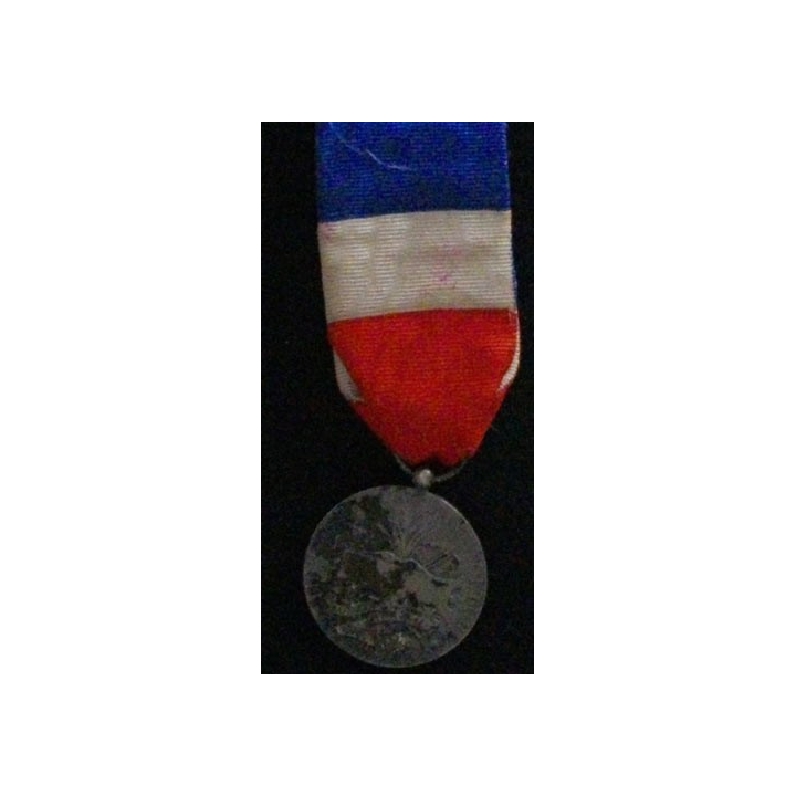 FRANCE : MÉDAILLE DU TRAVAIL MINISTERE AGRICULTURE EN ARGENT