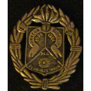 1° REC : 1° RGT ÉTRANGER CAVALERIE INS BÉRET EO GRENADE A 7 BRANCH