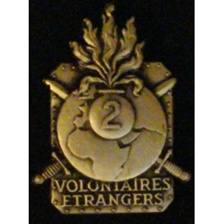 2° RMVE : 2° RÉGIMENT MARCHE DES VOLONTAIRES ÉTRANGERS (D)