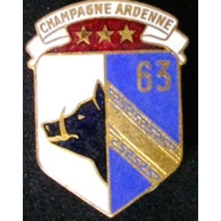 63° CD : 63° COMPAGNIE DIVISIONNAIRE