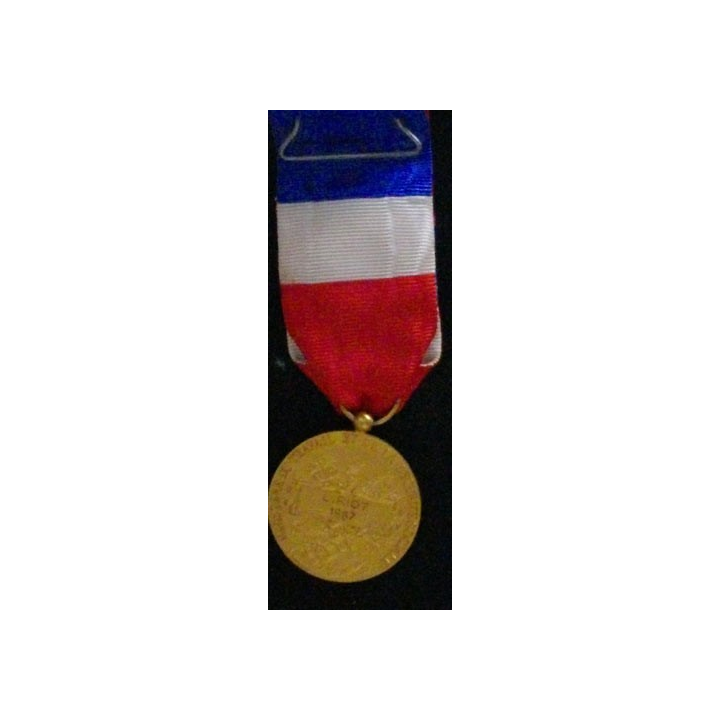 FRANCE : MÉDAILLE DU TRAVAIL ET SÉCURITÉ SOCIALE VERMEIL 1967