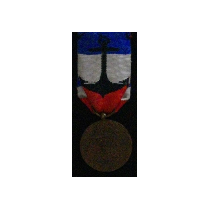 FRANCE : MÉDAILLE D'HONNEUR DÉVOUEMENT MARINE NATIONALE 1950