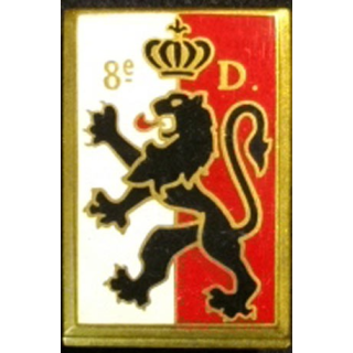 insigne métallique de la 8° division d'infanterie Drago G. 1881