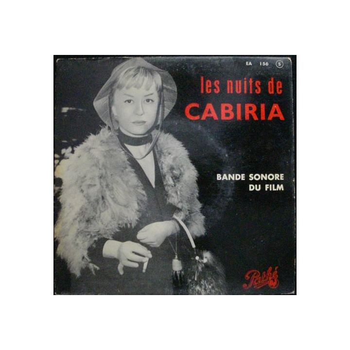 DISQUE 45 TOURS : LES NUITS DE CABIRIA BANDE SONORE FILM N°EA 156