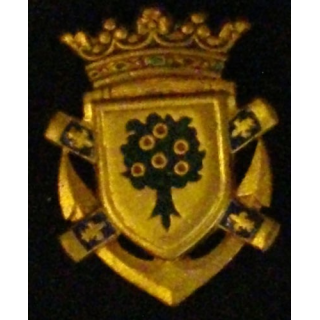 insigne métallique du contre torpilleurs Châteaurenault 