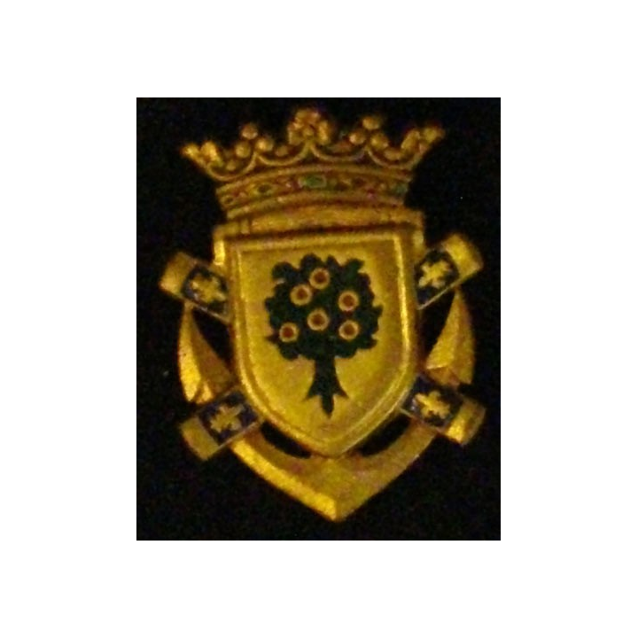 insigne métallique du contre torpilleurs Châteaurenault 