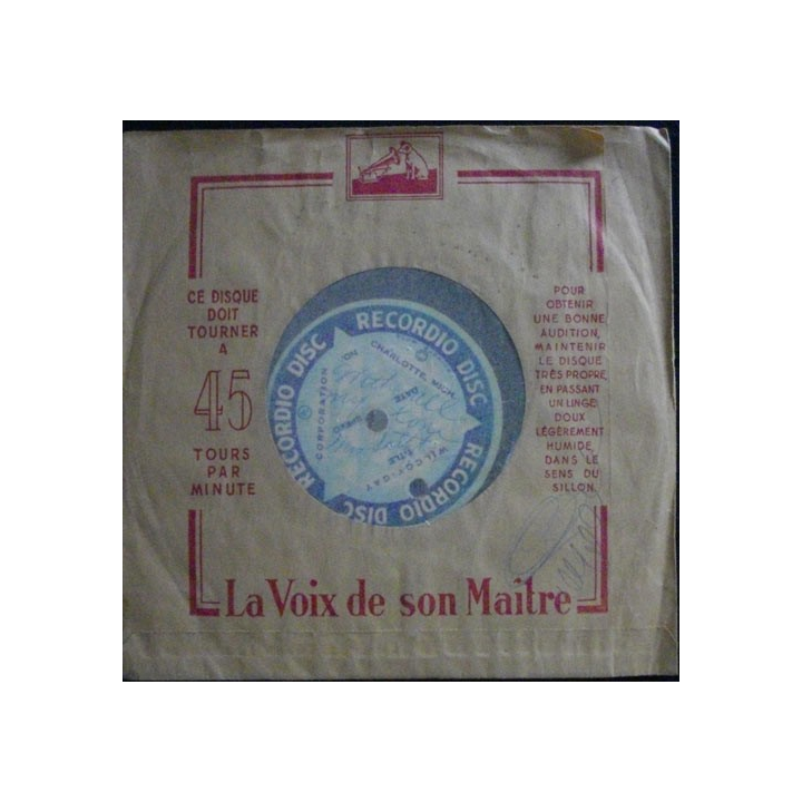 DISQUE 45 TOURS : WILCOX-GAY TITLE CHARLOTTE-MICH CORPORATION