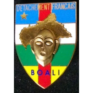 DETACHEMENT FRANCAIS EN REPUBLIQUE CENTREAFRICAINE BOALI