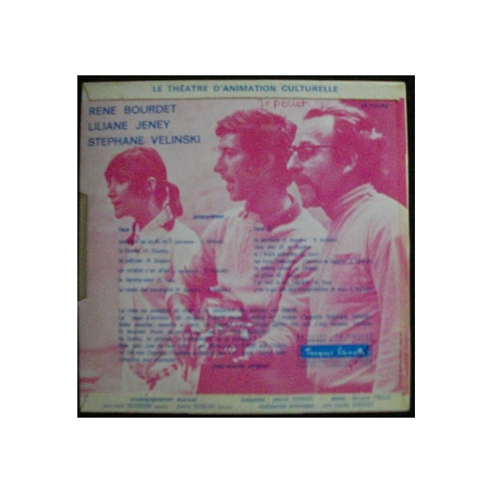 DISQUE 33 (TAILLE 45) TOURS : JACQUES CANETTI ENFANTS EN LIBERTÉ