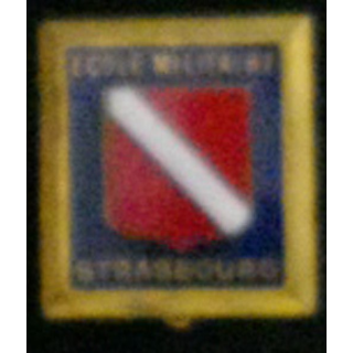 EMS : insigne de l'école militaire de Strasbourg de fabrication Drago G. 436