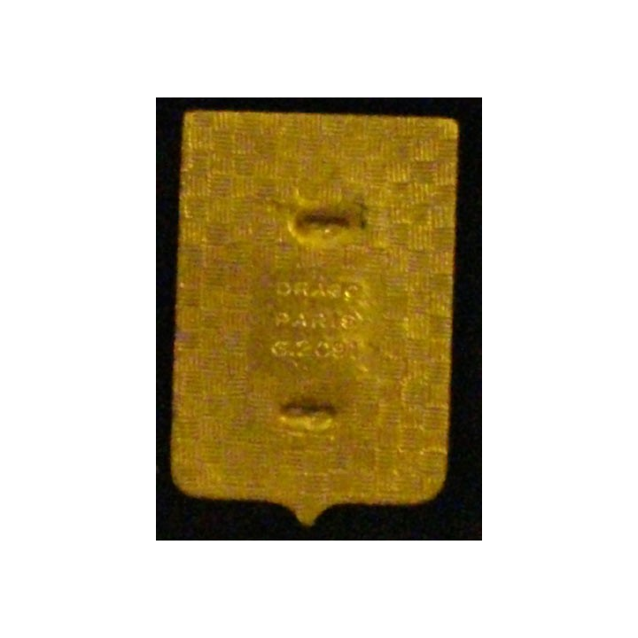 57° RI : insigne du 57° Régiment d'infanterie en émail de fabrication Drago G. 2091