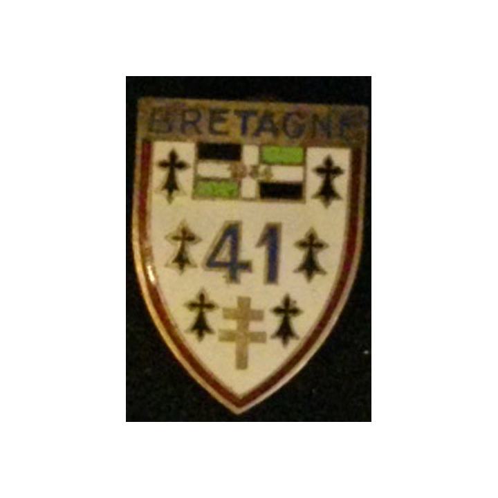 41° RI : 41° RÉGIMENT D'INFANTERIE (DRAGO) ÉMAIL