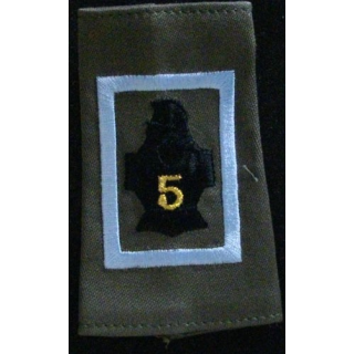 Fourreau de combat de la compagnie d'instruction bleu clair du 5° régiment du génie