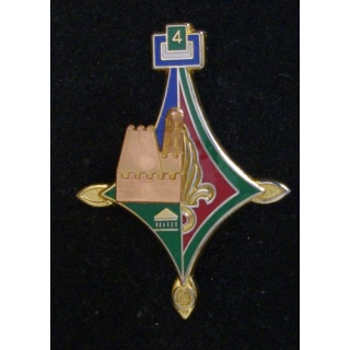 2° REI : 2° RÉGIMENT ÉTRANGER D'INFANTERIE 4°CIE HAUT GAUCHE BLEU