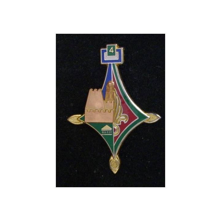 2° REI : 2° RÉGIMENT ÉTRANGER D'INFANTERIE 4°CIE HAUT GAUCHE BLEU