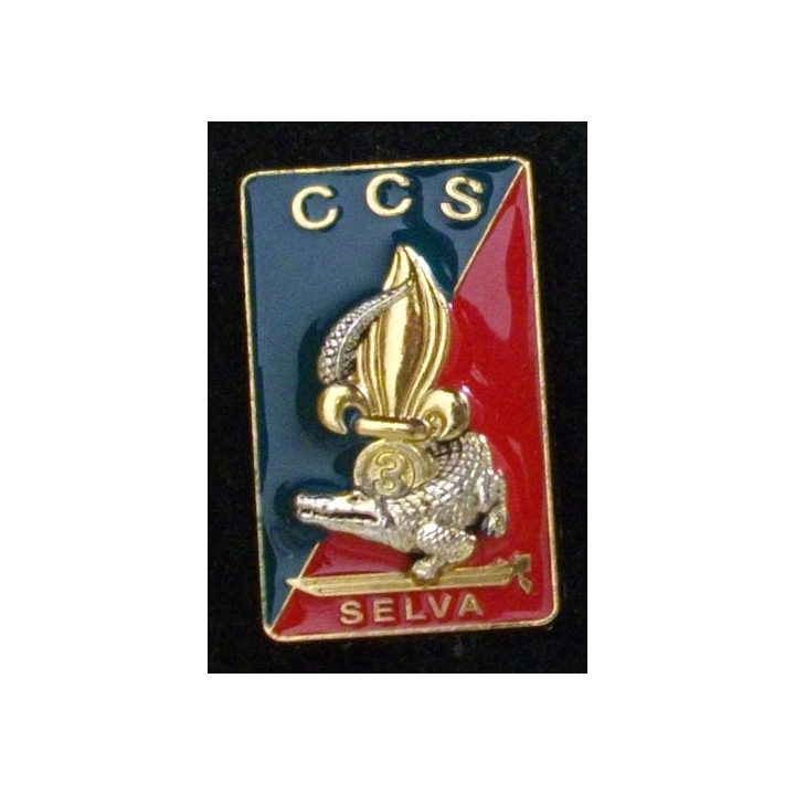 3° REI : 3° RÉGIMENT ÉTRANGER D'INF CCS SELVA CAÏMAN INVERSÉ