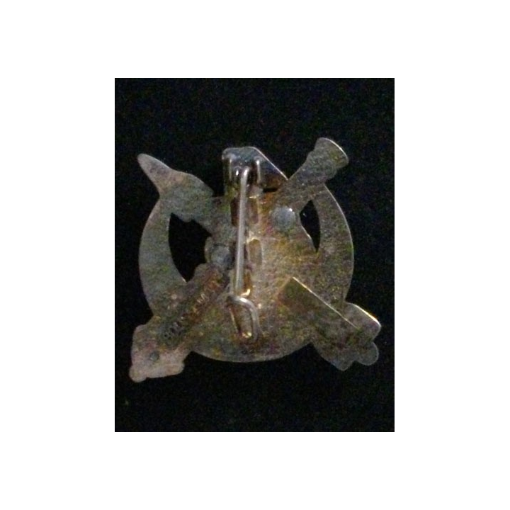 54° RA : 54° RÉGIMENT D'ARTILLERIE 1° CIE TRANSLUCIDE ARGENTÉ