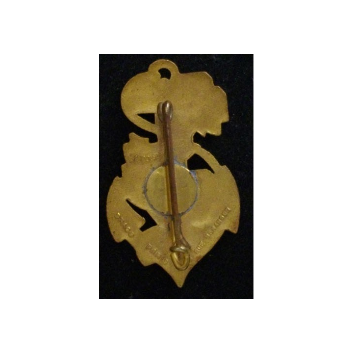 2° RÉGIMENT D'INFANTERIE COLONIALE 1° BMEO ÉMAIL RIC Drago Béranger