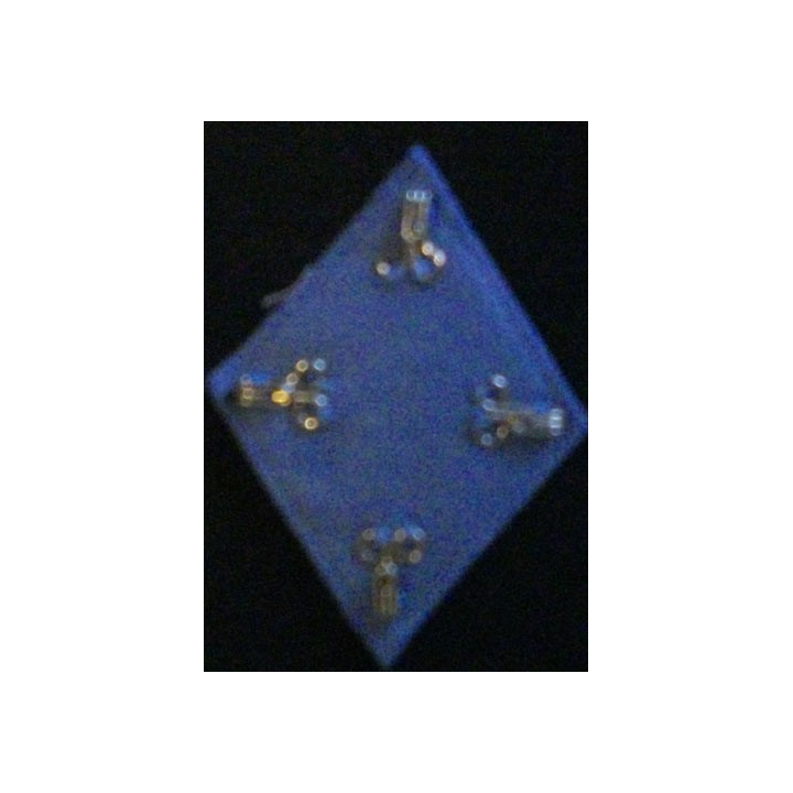LOSANGE DE BRAS MODÈLE 45 : INTENDANCE GRENADE CANNETILLE (BLEU)
