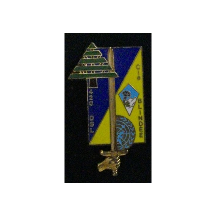 420° DSL : 420° DÉTACHEMENT SUD LIBAN CIE BLINDÉE (DELSART) 20°M