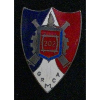 202°GRMCA : 202°GROUPE DE RÉPARATIOON DU MATÉRIEL DE CA