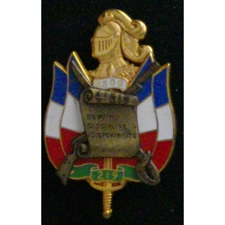 PROMOTION GENDARMERIE : 219°STAGE 4°CIE ESOG CHATELLERAULT