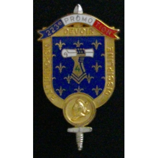 PROMOTION GENDARMERIE : 223°STAGE 4°CIE ESOG CHATELLERAULT
