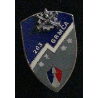 203°GRMCA : 203°GROUPE DE RÉPARATIOON DU MATÉRIEL DE CA