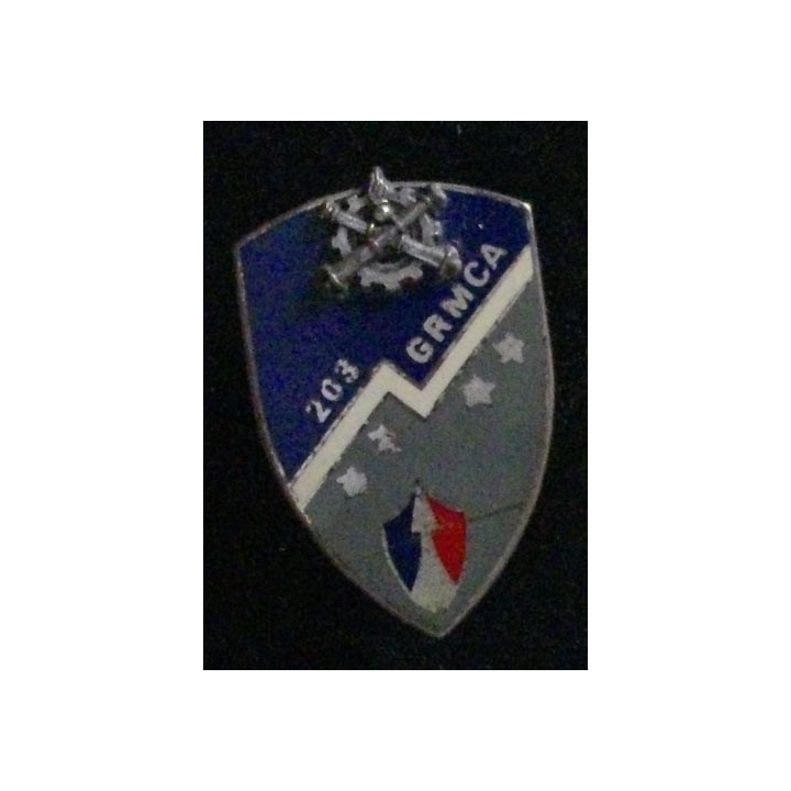 203°GRMCA : 203°GROUPE DE RÉPARATIOON DU MATÉRIEL DE CA