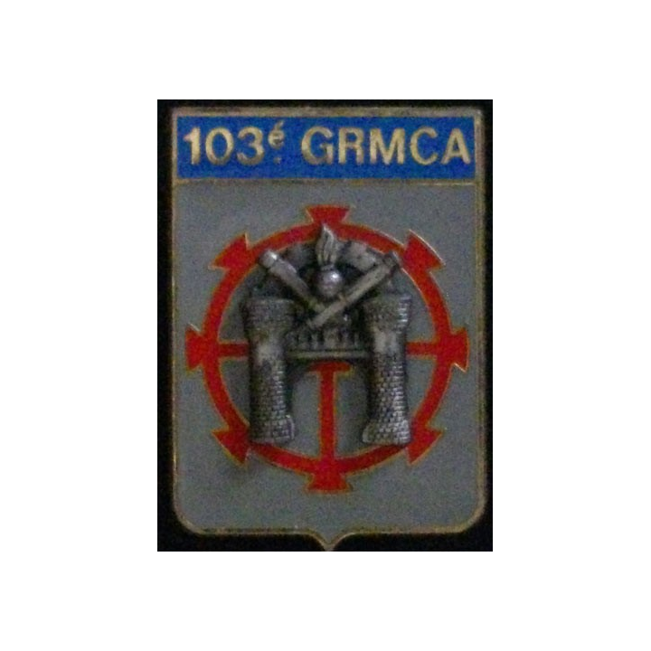 103° groupement de réparation du matériel de corps d'armée GRMCA