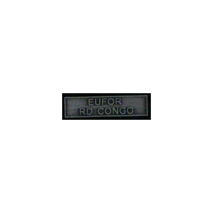 BARRETTE "JEUFOR RD CONGO"