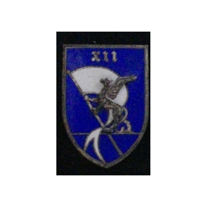 12°BM : XII°BRIGADE MÉCANISÉE  ÉMAIL (DRAGO 2282)