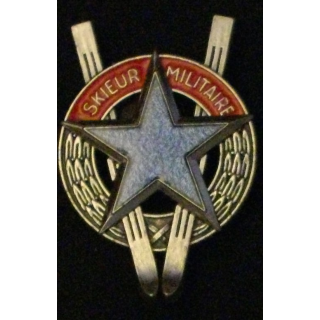 BREVET DE SKIEUR MILITAIRE TRANSLUCIDE