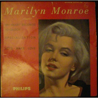 DISQUE 45 TOURS : MARYLIN MONROE MY HEART BELONGS TO DADDY