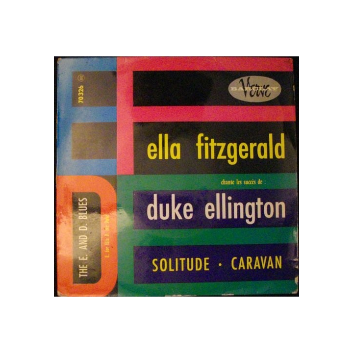 DISQUE 45 TOURS : ELLA FITZGERALD DUKE ELLINGTON N°70326
