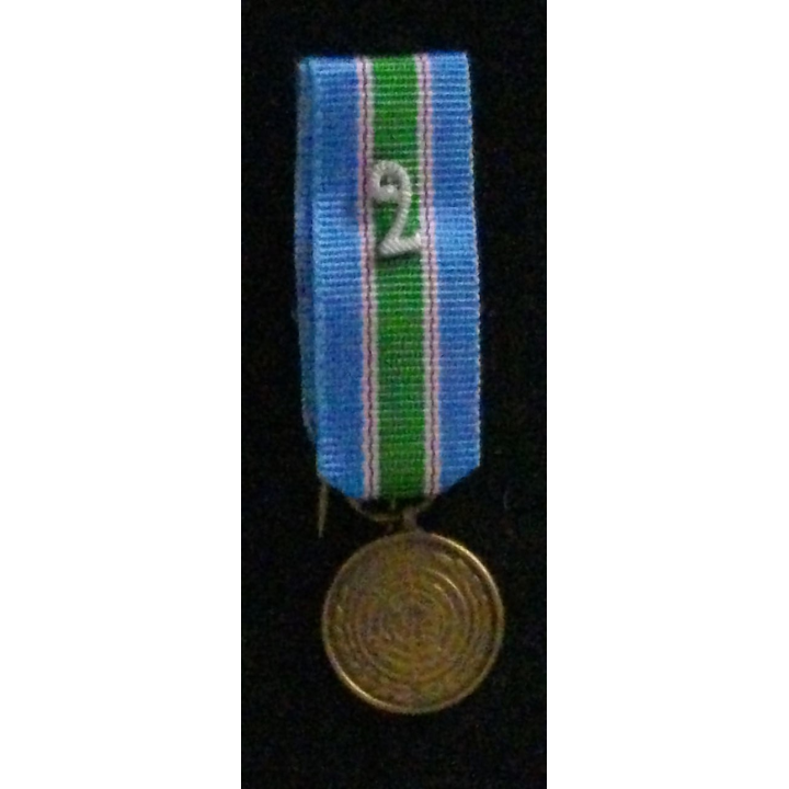 ONU : MÉDAILLE COMMÉMORATIVE DE LA FINUL LIBAN (RÉDUCTION)