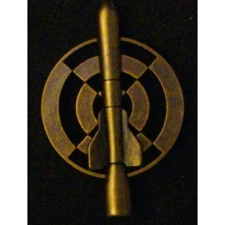 BREVET DE TIREUR MISSILE ANTI-CHAR EN BRONZE (SANS FABRICANT)