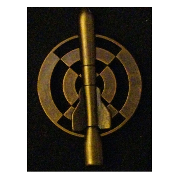BREVET DE TIREUR MISSILE ANTI-CHAR EN BRONZE (SANS FABRICANT)