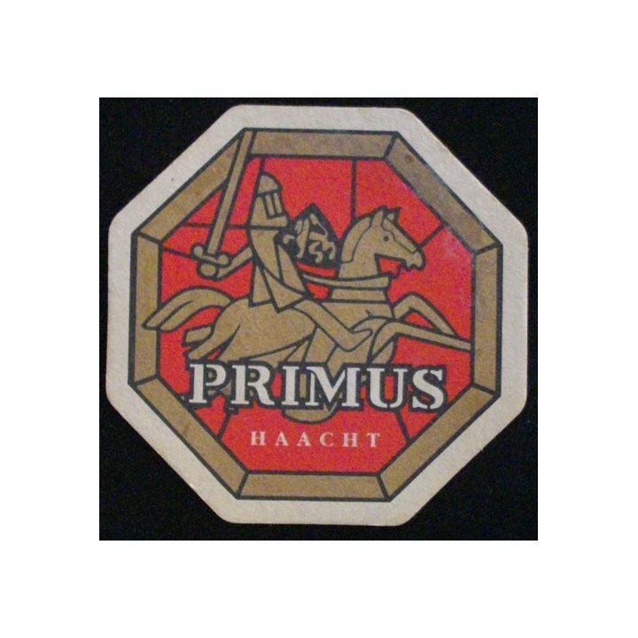 DESSOUS DE VERRE A BIÈRE : PRIMUS HAACHT (CARTON)