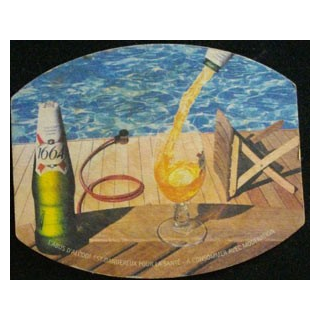 DESSOUS DE VERRE A BIÈRE : 1664 (CARTON)
