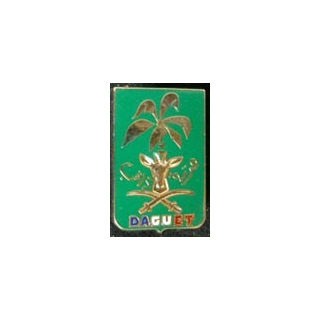 insigne métallique de la division Daguet de fabrication Balme Saumur
