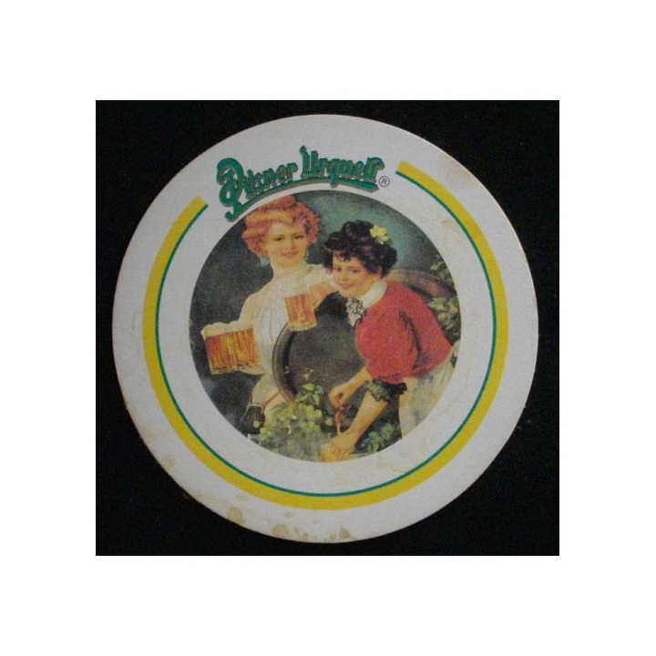 DESSOUS DE VERRE A BIÈRE : PILSNER URQUELL (CARTON)